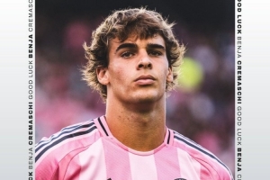 官方：邁阿密國際中場克雷馬斯基租借至帕爾馬 后者可選擇買斷