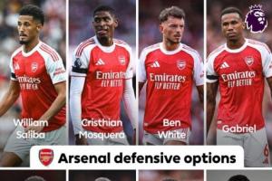 銅墻鐵壁??阿森納4輪僅失1球，防線(xiàn)八大金剛+因卡皮耶尚未出場(chǎng)