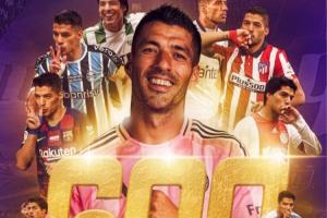 里程碑！蘇亞雷斯打入職業(yè)生涯第600球，代表巴薩198球利物浦82球