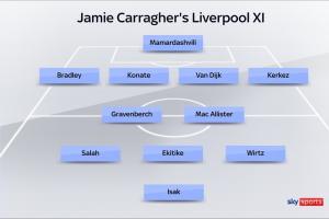 卡拉格：1.25億伊薩克總不能替補(bǔ)吧，不如讓埃基蒂克和他同時(shí)上