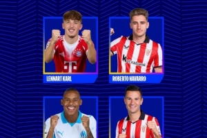 歐冠今日最佳進(jìn)球候選：卡爾、R-納瓦羅、古魯澤塔、派尚在列