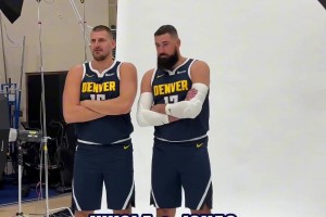 男上加男？約基奇和瓦蘭這舉止有點過于曖昧了